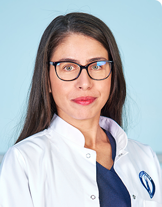 Chief Assistant Dr. Hyulia Feradova 